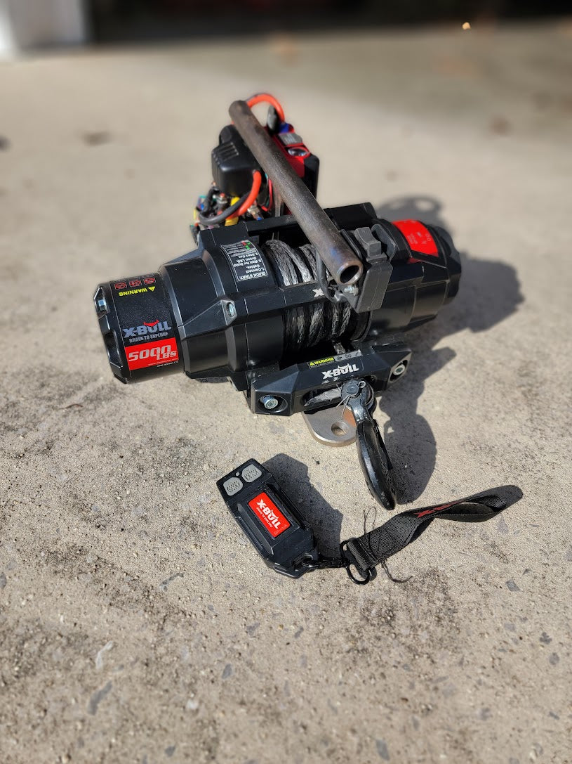 Rinowinch Portable 5000lb Winch with Jump Pack